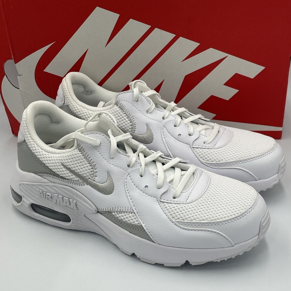 Nike Air Max Excee Women's Sz 11 White / Platinum Running Shoes CD5432-121 NEW